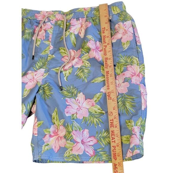 Polo Ralph Lauren Swim Trunks Men Sz XXL Big & Tall Floral Aloha Travel Summer - Picture 3 of 7